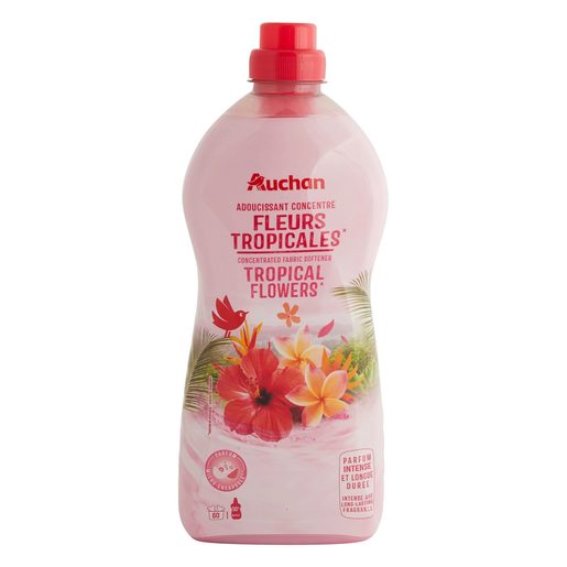 AUCHAN Amaciador Concentrado Flores Tropicais 60 lv