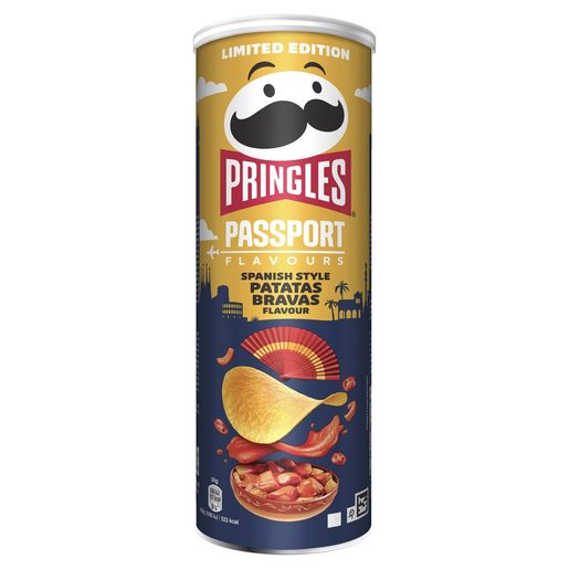 PRINGLES Snack Batata Patatas Bravas 165 g