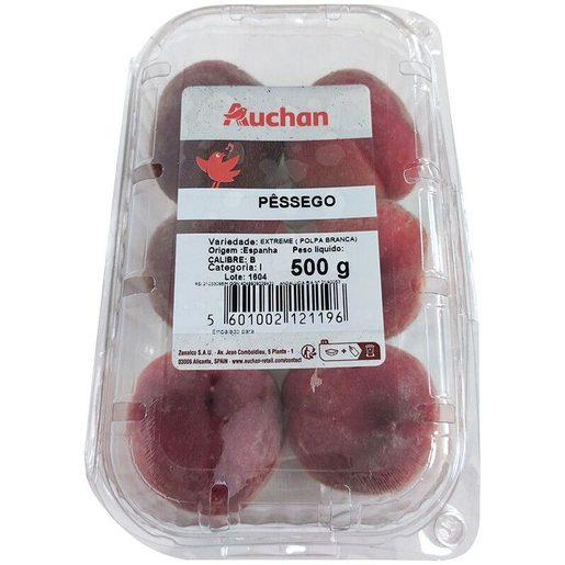 AUCHAN Pêssego Vermelho 500 g AUCHAN Pêssego Vermelho 500 g