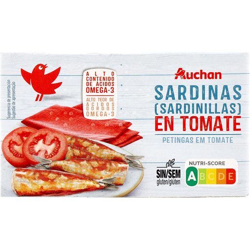 AUCHAN Petinga em Tomate 88 g AUCHAN Petinga em Tomate 88 g