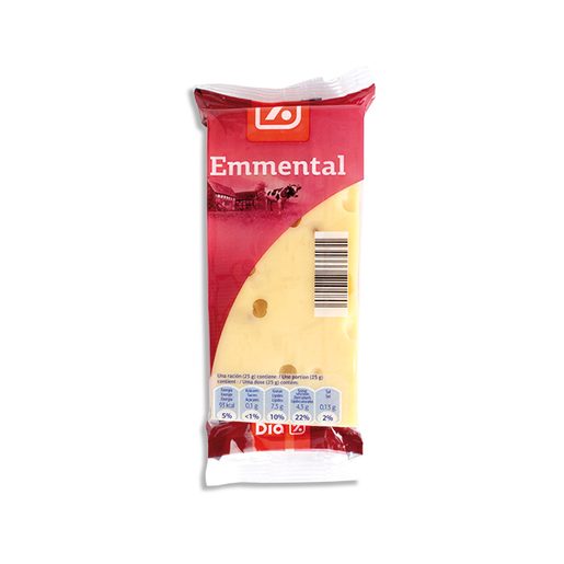 DIA Queijo Emmental 250 g DIA Queijo Emmental 250 g