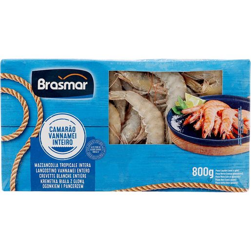 BRASMAR Camarão Equador (40/80) 800 g BRASMAR Camarão Equador (40/80) 800 g