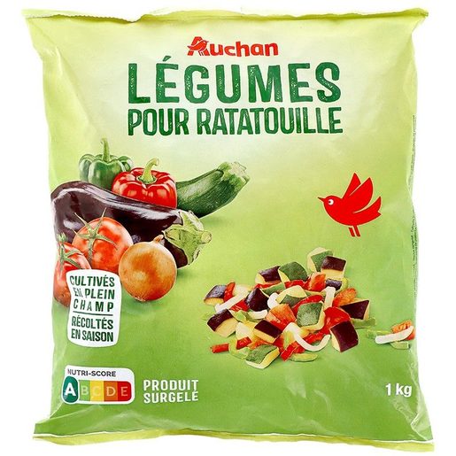 AUCHAN Legumes para Ratatouille 1 kg