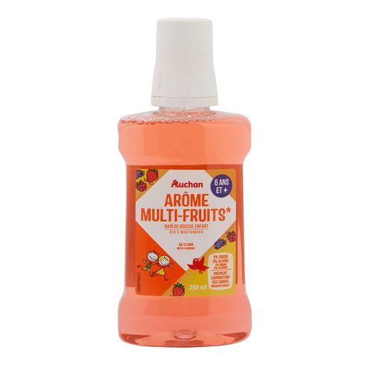 AUCHAN Kids 6+ Elixir Multifrutos 0% Álcool 250 ml AUCHAN Kids 6+ Elixir Multifrutos 0% Álcool 250 ml