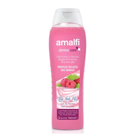 AMALFI Gel de Banho Frutos Vermelhos 750 ml