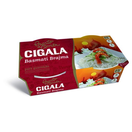 CIGALA Arroz Pronto a Comer Basmati 2x125 g