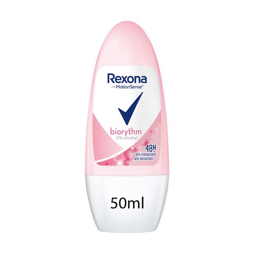 REXONA Desodorizante Roll-On Biorythm 50 ml