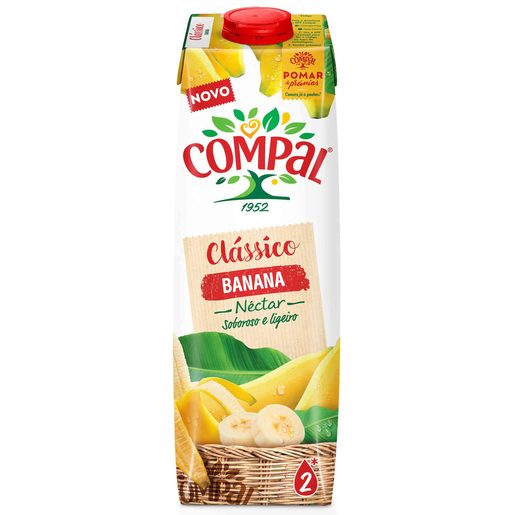 COMPAL Néctar Clássico Banana 1 L