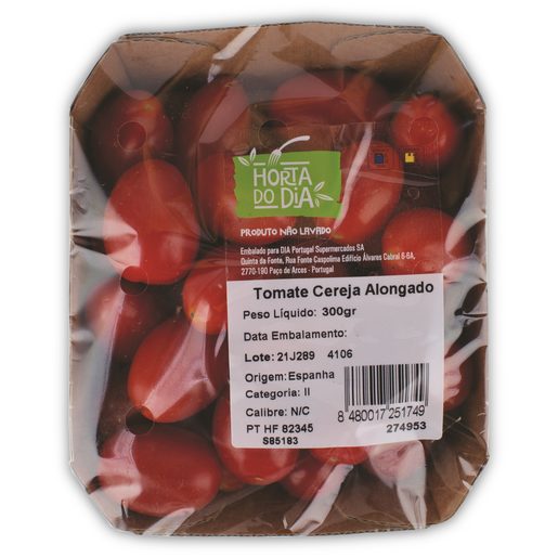 HORTA DO DIA Tomate Cherry Pera 300 g