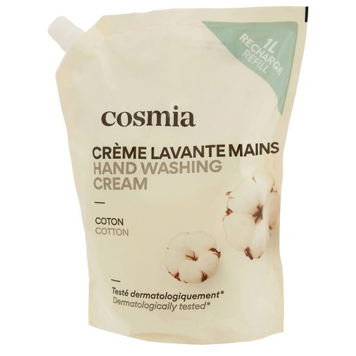 COSMIA Sabonete Líquido Recarga Flor Algodão 1 L COSMIA Sabonete Líquido Recarga Flor Algodão 1 L
