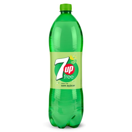 7UP Refrigerante com Gás Lima-Limão Free 1,25 L