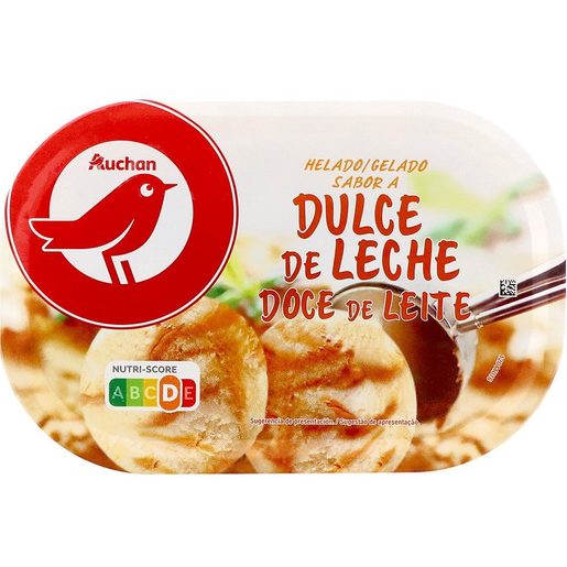 AUCHAN Gelado Doce de Leite 900 ml AUCHAN Gelado Doce de Leite 900 ml