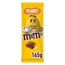 M&M'S Tablete de Chocolate Peanut 165 g