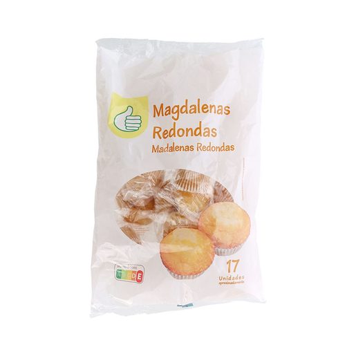 AUCHAN Madalenas Redondas 615 g AUCHAN Madalenas Redondas 615 g