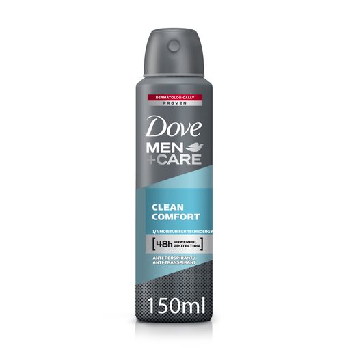 DOVE Desodorizante Spray Men Clean 150 ml