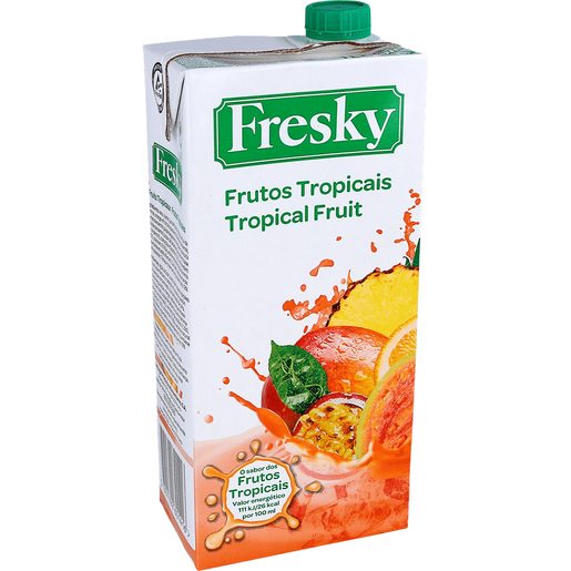 FRESKY Refrigerante sem Gás Frutos Tropicais 1 L