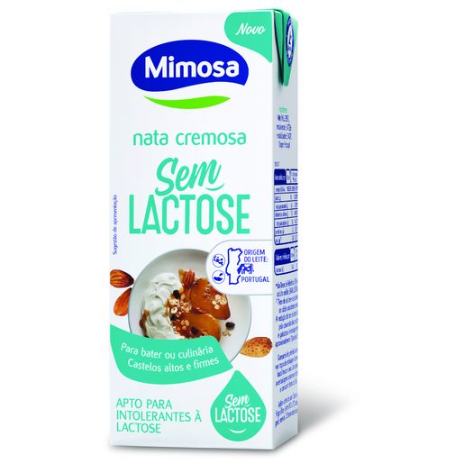 MIMOSA Natas UHT Sem Lactose 200 ml