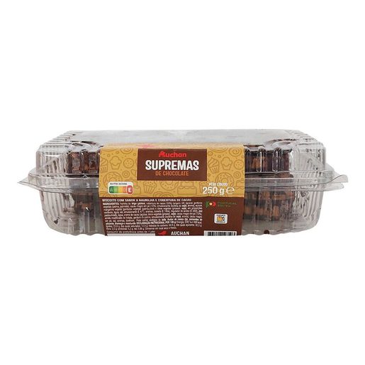 AUCHAN Supremas de Chocolate 250 g