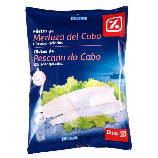 DIA Filetes de Pescada sem Pele 600 g DIA Filetes de Pescada sem Pele 600 g