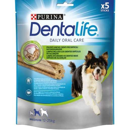 PURINA Snack Dental para Cão Raças Médias Dentalife 115 g
