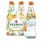 PEDRAS Água Com Gás Sabor Tangerina 4x250 ml