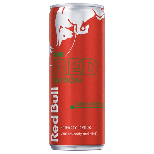 RED BULL Bebida Energética Red Edition Melancia 250 ml