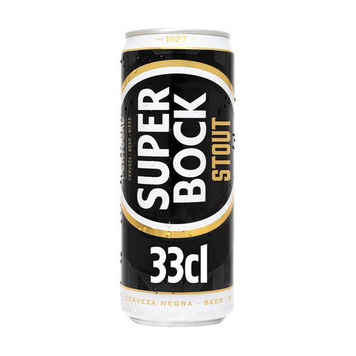 SUPER BOCK Cerveja com Álcool Stout Lata 330 ml
