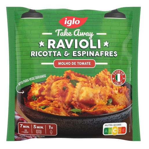 IGLO Ravioli Ricotta & Espinafres 300 g