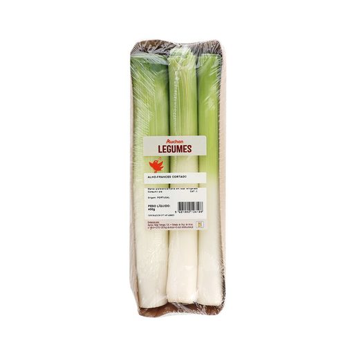 AUCHAN Alho Francês Cortado 400 g