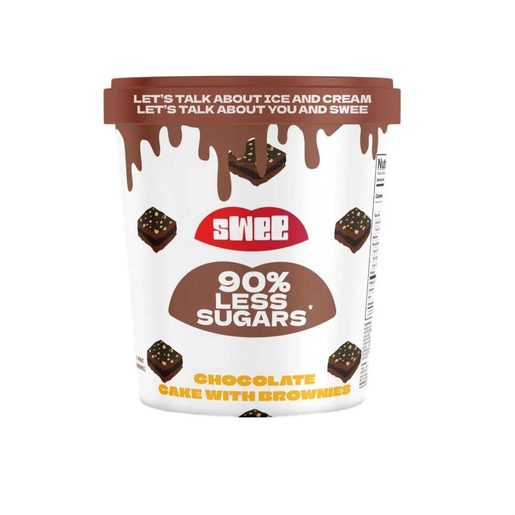 SWEE Gelado Vegan Cacau Brownie  450 ml