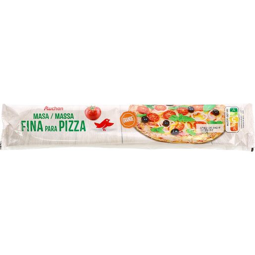 AUCHAN Massa para Pizza Massa Fina 230 g