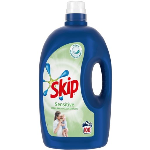 SKIP Detergente Líquido Máquina Roupa Sensitive 100 Lv