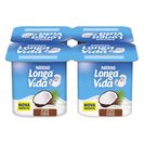 LONGA VIDA Iogurte Sólido Aroma Coco 4x120 g