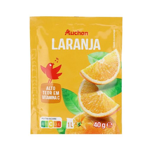AUCHAN Bebida Instantânea Laranja 40 g AUCHAN Bebida Instantânea Laranja 40 g