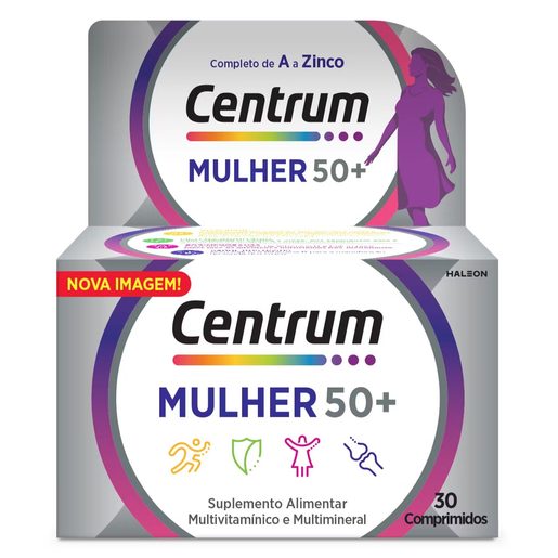 CENTRUM Mulher 50+ Multivitaminico Comprimido 30 un