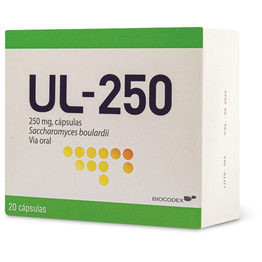 UL-250 250 mg Cápsula 20 un
