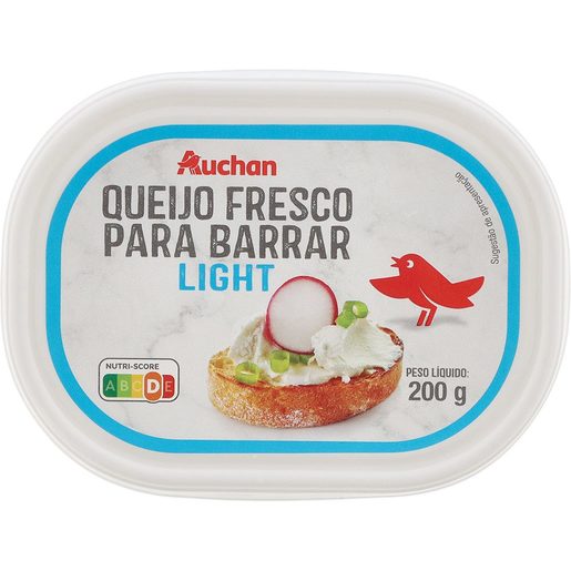 AUCHAN Queijo Fresco para Barrar Light 200 g