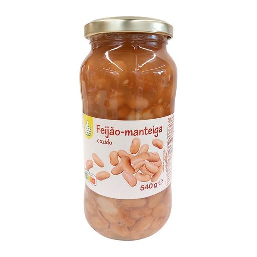 POLEGAR Feijão Manteiga Frasco 540 g