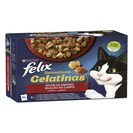 FELIX Alimento Húmido Para Gato Sensations Gelatinas Seleção do Campo 12x85 g