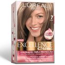EXCELLENCE Coloração Permanente Excellence Creme Louro 7.0 EXCELLENCE Coloração Permanente Excellence Creme Louro 7.0