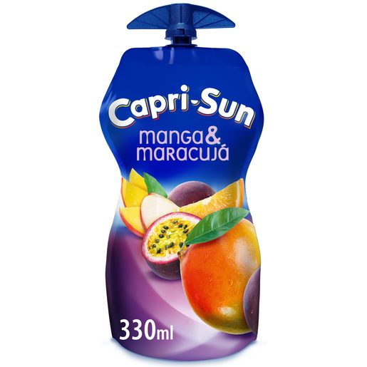 CAPRI-SUN Refrigerante sem Gás Manga Maracujá Pouch 330 ml