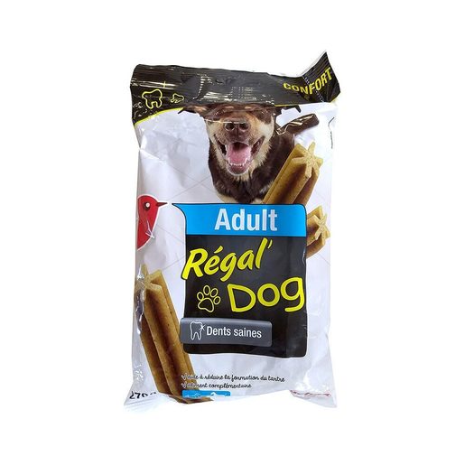 AUCHAN Snack para Cão Grande Aluto Regal' Dog Dental 270 g AUCHAN Snack para Cão Grande Aluto Regal' Dog Dental 270 g