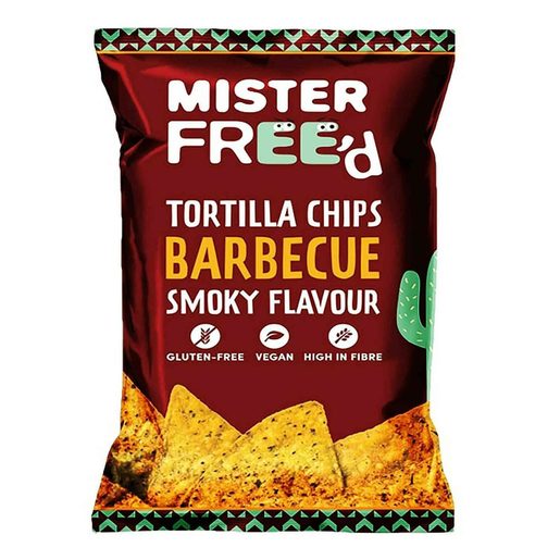 MISTER FREED Snack Tortilha Chips Barbacue 135 g