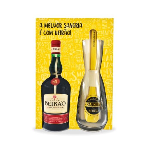 BEIRÃO Licor Com Jarro Sangria 700 ml BEIRÃO Licor Com Jarro Sangria 700 ml