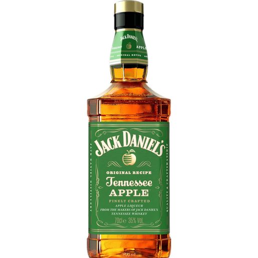 JACK DANIEL'S Licor de Whisky Apple 700 ml