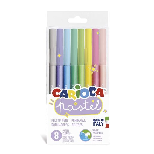 CARIOCA Canetas Pastel 6 un