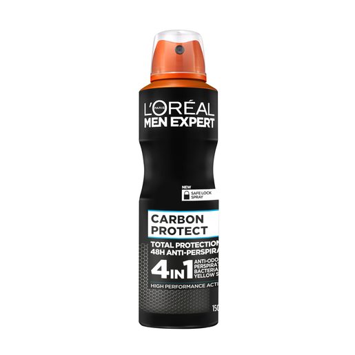 L'ORÉAL Desodorizante Spray Men Expert Carbon Protect Intense Ice 150 ml