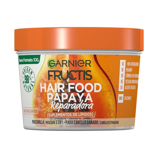 FRUCTIS Máscara Capilar Hair Food Papaia 400 ml