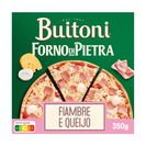 BUITONI Pizza Forno de Pedra Queijo e Fiambre 350 g