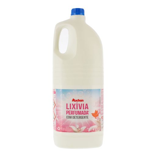 AUCHAN Lixívia Perfumada com Detergente 4 L